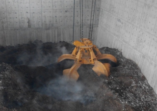 MHPG-3 Electro-Hydraulic Orange Peel Grab